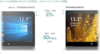 Amazon.co.jp: 【整備済み品】ノートパソコン HP EliteBook 830G5/13.3