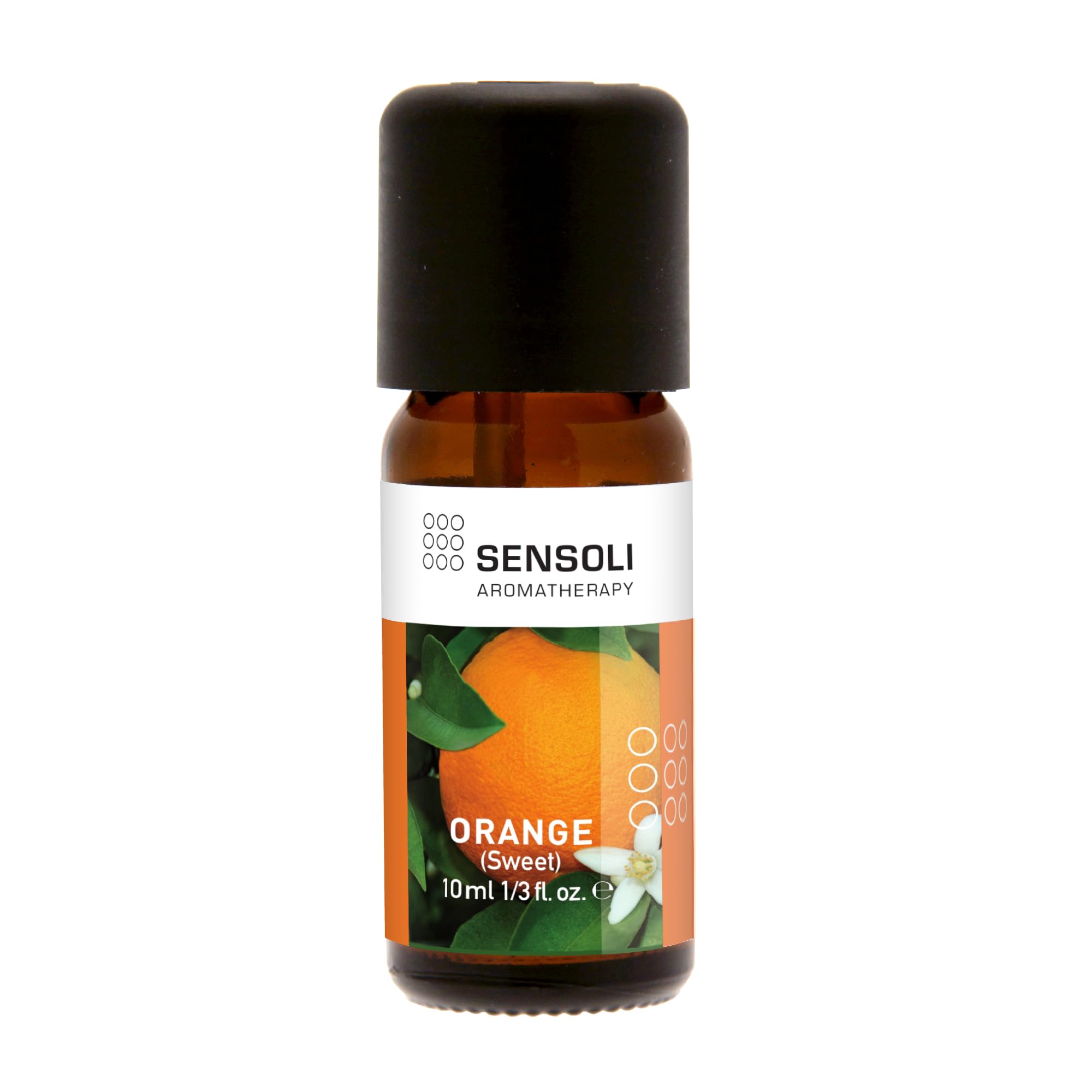 Orange Essential Oil 10ml – 100% Pure – Aromatherapy Essential Oil for Diffusers, Massage & DIY Blends
