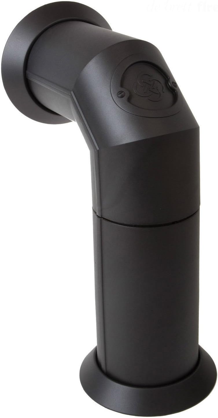 Dimplex STP001 Faux Plastic Flue Pipe Black Amazon.co.uk DIY & Tools