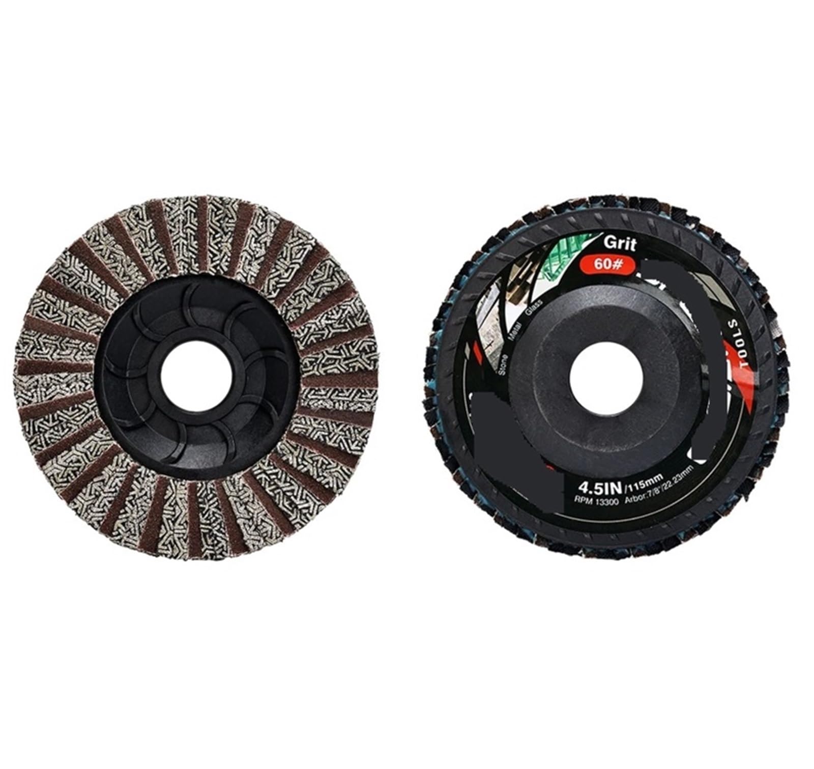 Tarcza diamentowa 115 mm galwanizowana ceramiczna tarcza listkowa szlifowanie naturalnych, ceramicznych, kompozytów, szkła i wielu innych