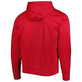 New Era Men\'s Red Tampa Bay Buccaneers Combine Authentic Stadium Pullover Hoodie