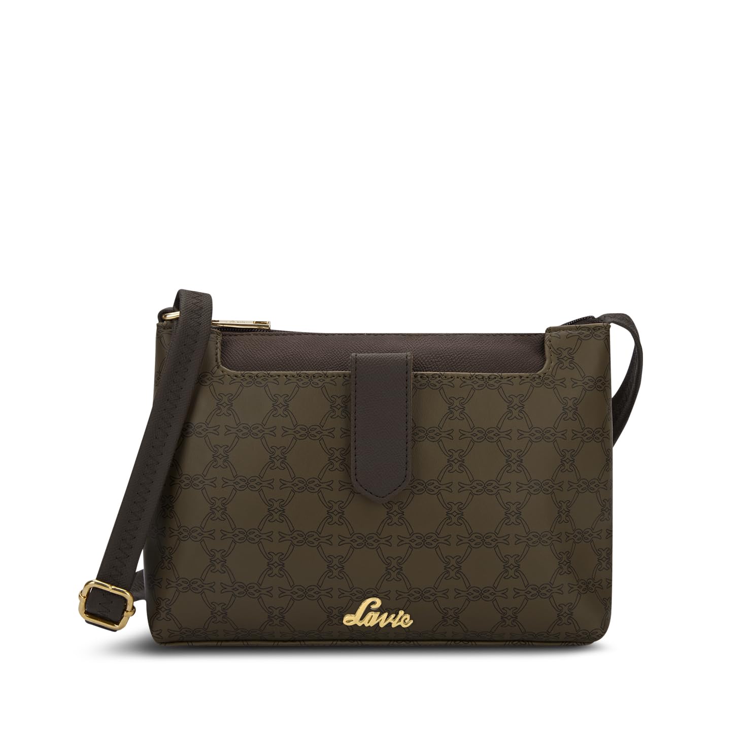 Women's Mono Keiko 2c Top Zip Cross Body Sling Bag | Ladies Purse Handbag | Gift for Women-image-8