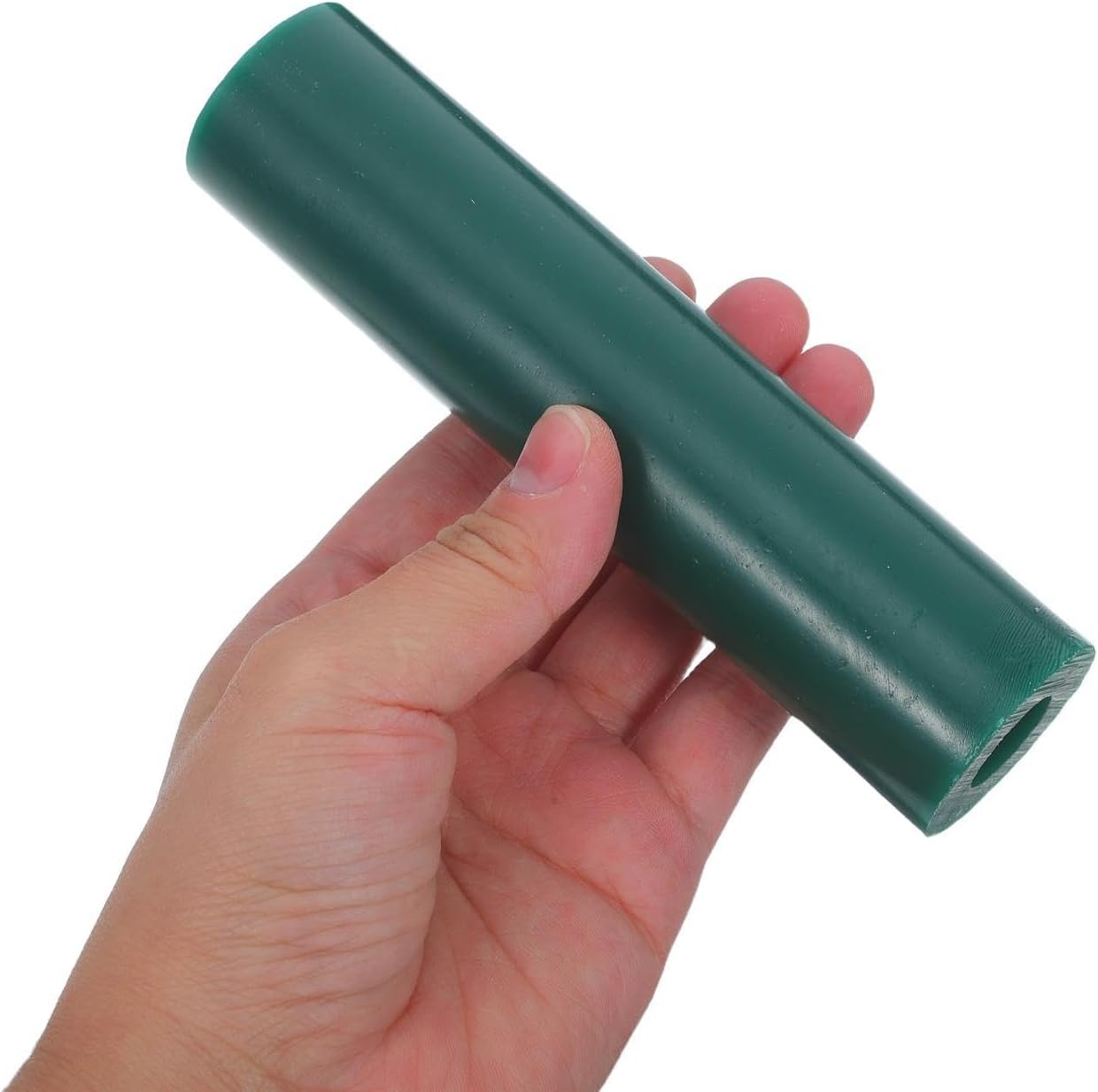 Operitacx Jewelry Carving Wax Tubes: Green Round Hole Wax Tubes - Jewelry Carving Model - Craft Making Molding Supplies for DIY Craft Projects (D:1.3 Inch)