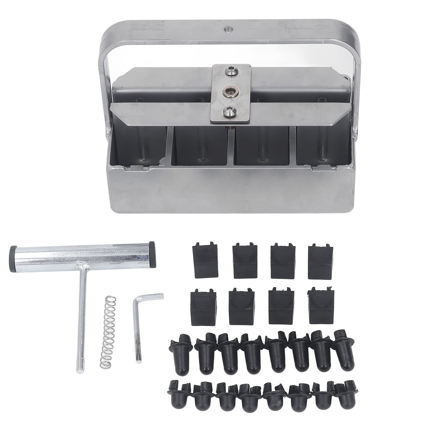 ZHJOPP Manual Soil Block Maker for Gardening - Earth Block Maker Tool, Eco-Friendly Gardening Utensils, for Planting Seedlings