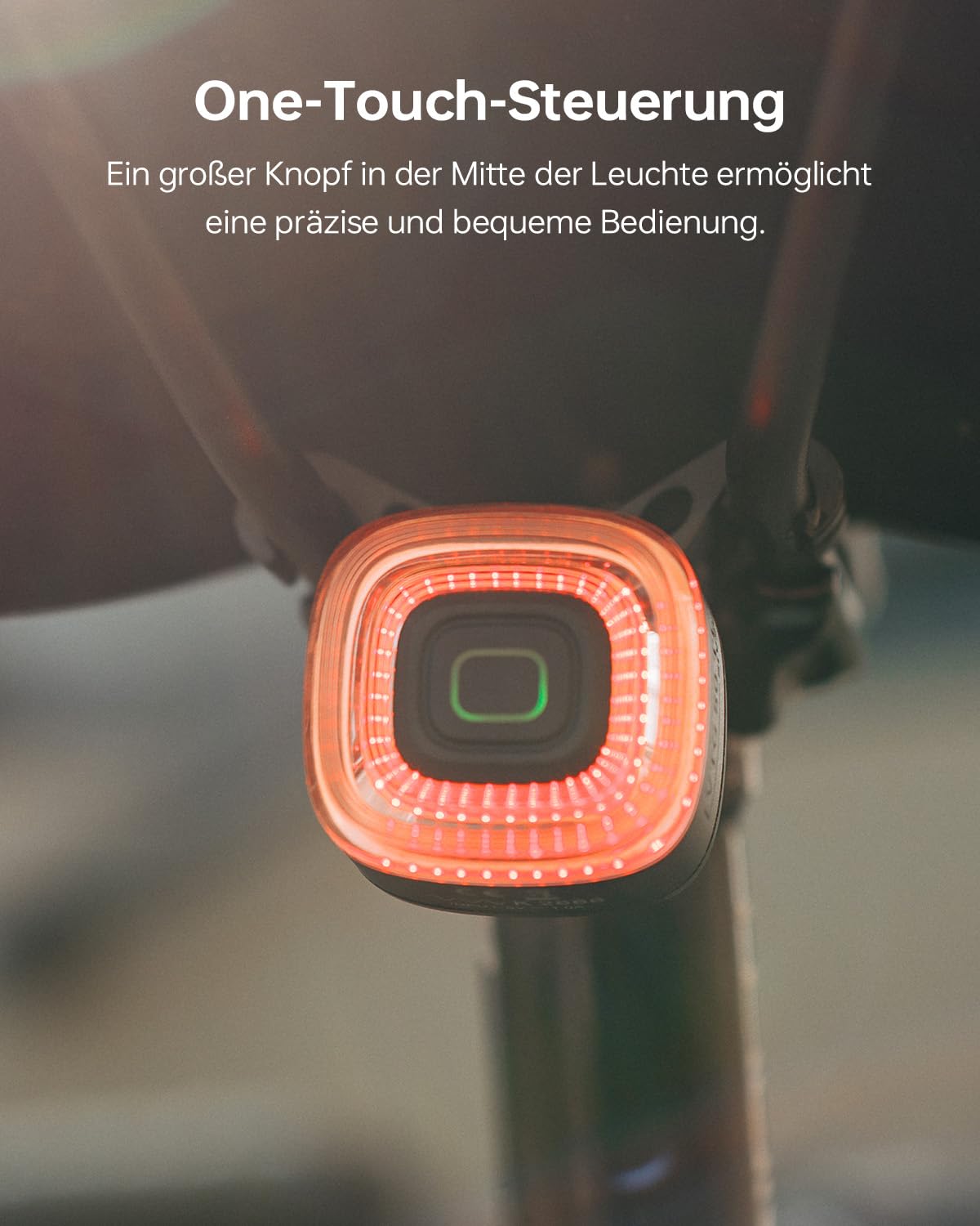 Magicshine Fahrrad Rücklicht LED I Aufladbar I StVZO zugelassen I Rücklicht Fahrrad, Rücklicht Ebike, Fahrradlicht hinten, LED Fahrradrücklicht mit 7,5 Stunden Akku