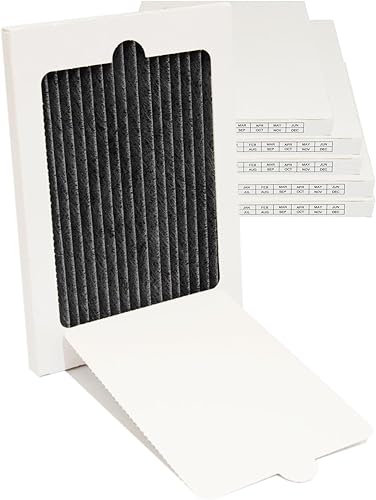 PUREBURG Paquete de 6 filtros de aire de repuesto para refrigerador EAFCBF compatibles con Frigidaire y Electrolux Pure Air Ultra Refrigerador,