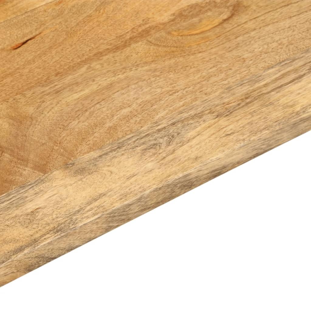 vidaXL Piano per Tavolo 160x30x2,5cm Rettangolare Legno Massello Mango