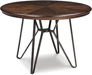 Signature Design by Ashley Mid Century Centiar Dining Room Table, Brown