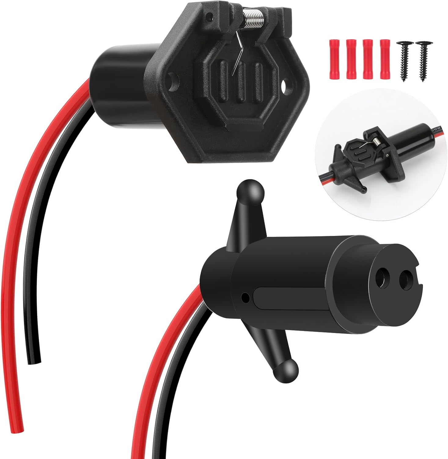 Trolling Motor Plug,Trolling Motor Plug and Receptacle 12v