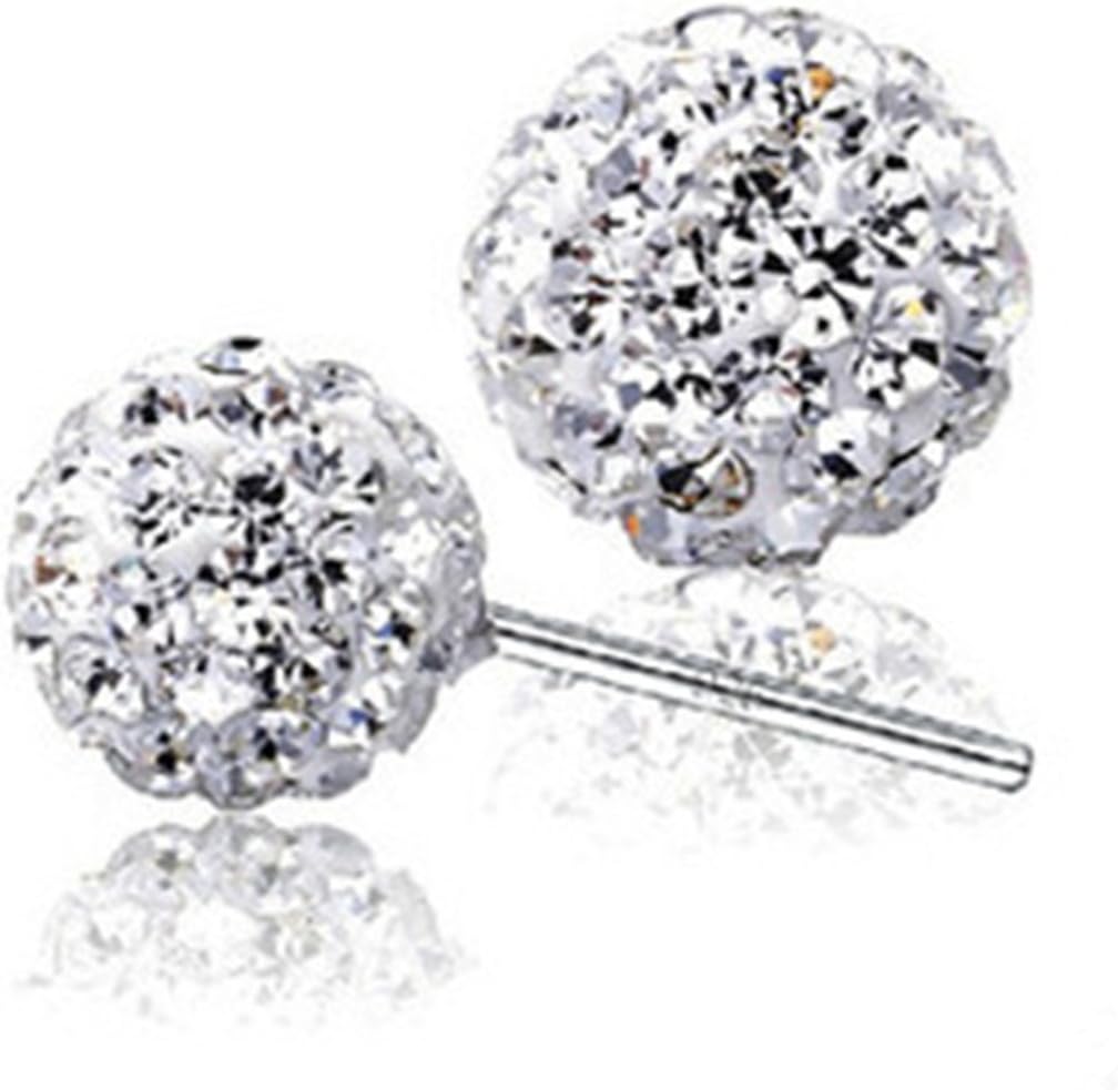 Revenne Jewelry 925 Silver New Fashion Modern Pure Crystal Earrings High Quality Low Price R019