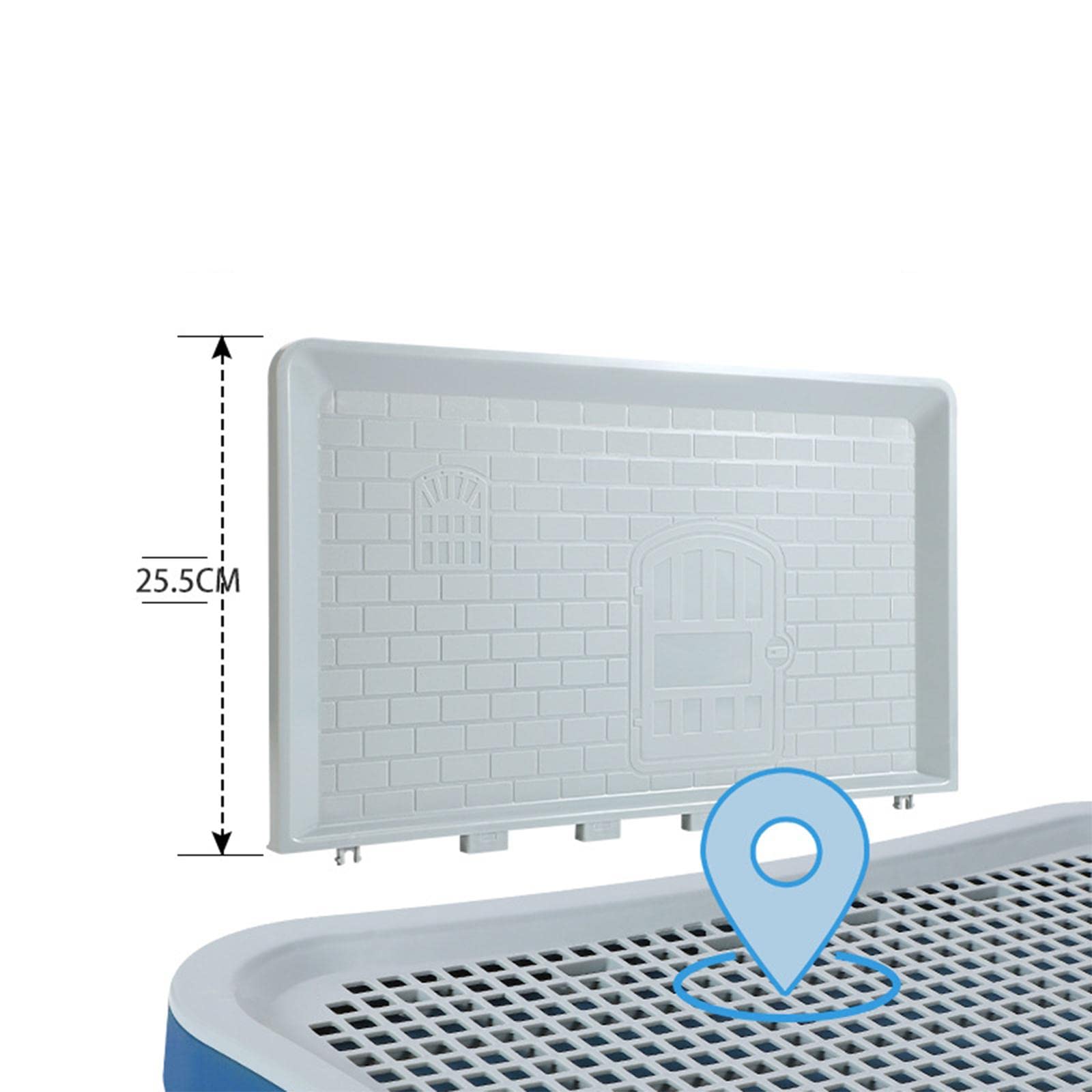 MYCENSE Reusable Dog Tray for and Kittens, Blue