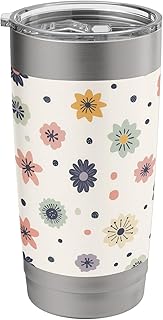 Delicate Floral Pattern Design for Wallpaper or Fabric Stainless Steel Insulated Tumbler - Buy now