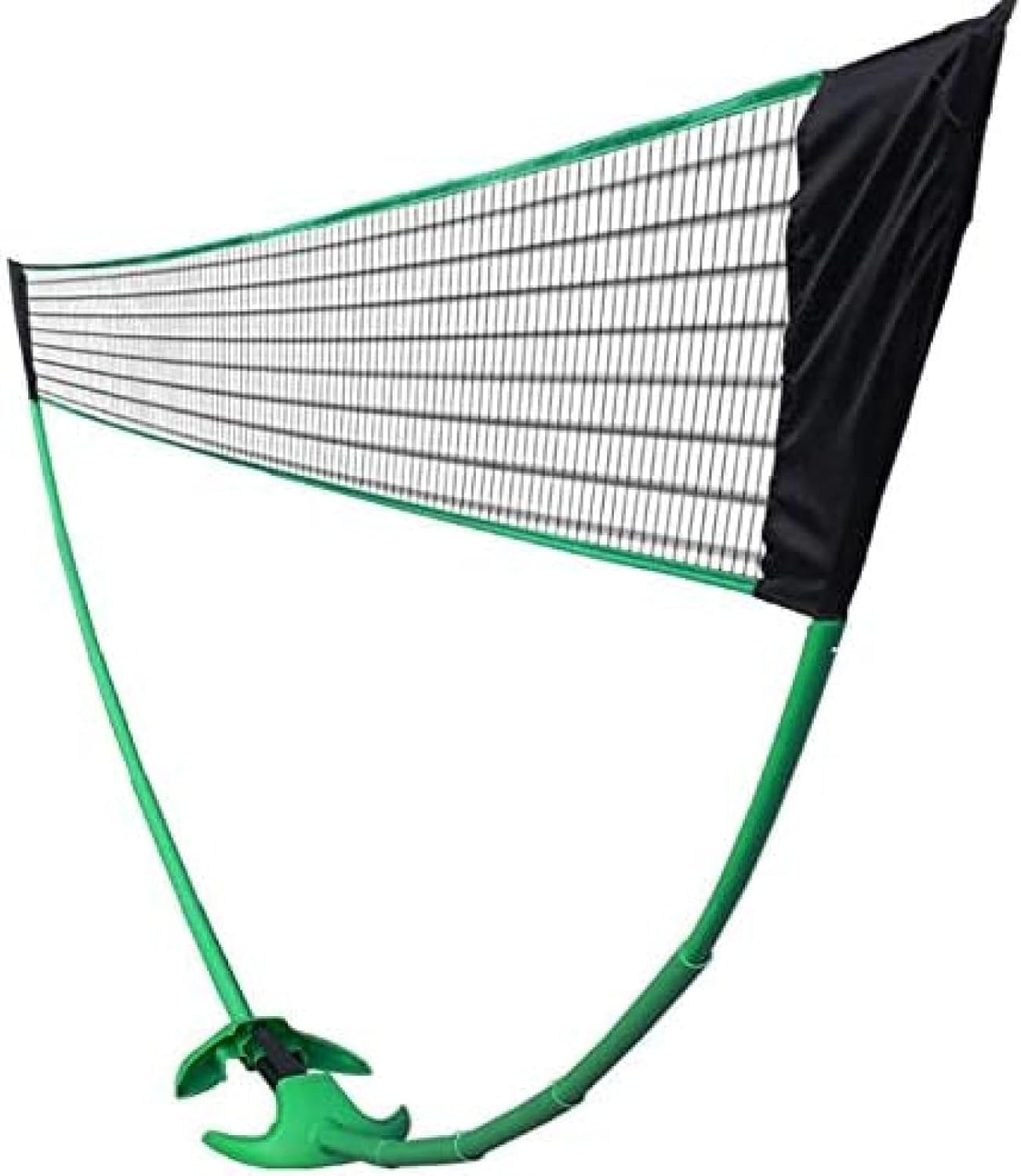 Rete portatile da tennis e badminton, rete pieghevole regolabile in altezza per parchi all'aperto e parchi giochi, installazione semplice