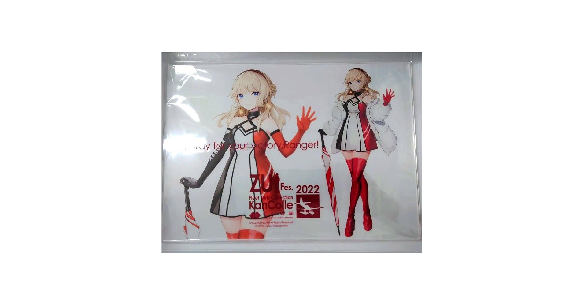 ☆Ranger(レンジャー) 公式艦娘アクリルボード 中古】アクリルスタンド・アクリルパネル Ranger(レンジャー