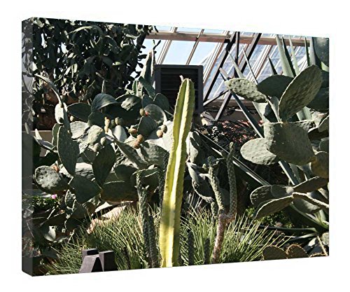 Toile tendue et encadree Edmonton Garden 08 tableau mural pret a poser pour salon