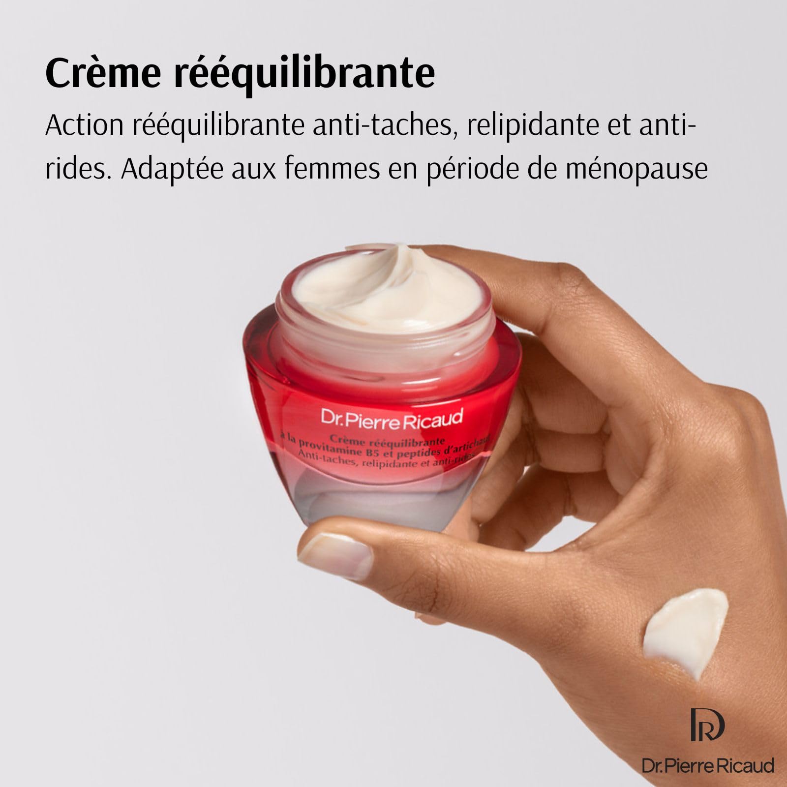 Dr Pierre Ricaud Crème Anti-Taches & Anti-Rides Nourrissant 40ml | Rééquilibrant, Relipidant, Provitamine B5, Peptides d'artichaut, Peaux normales à sèches, Soin anti-âge pour Femme