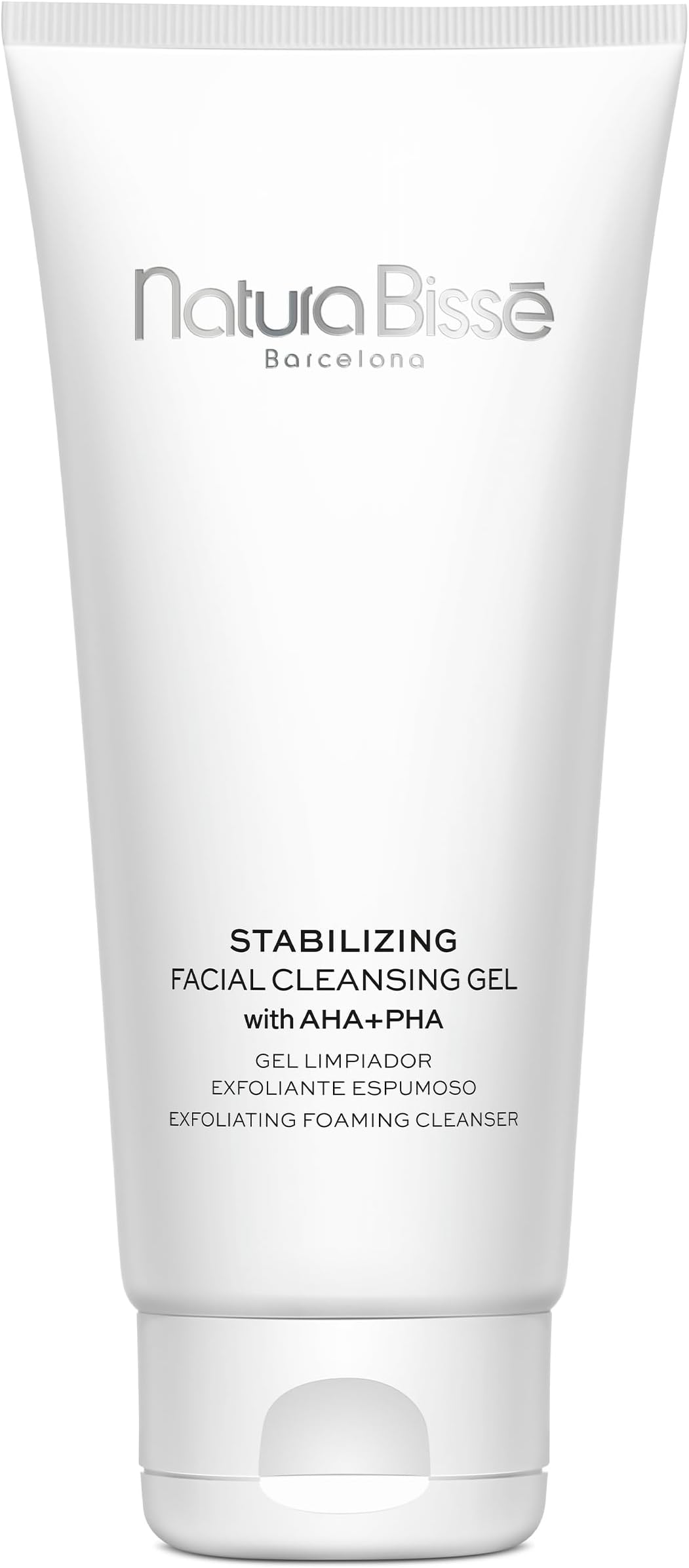 – Stabilizing Facial Cleansing Gel with AHA + PHA, Exfoliating foaming cleanser, Cleanses, Exfoliates & Balances, For Normal, oily & acne-prone Skin, 7 Oz
