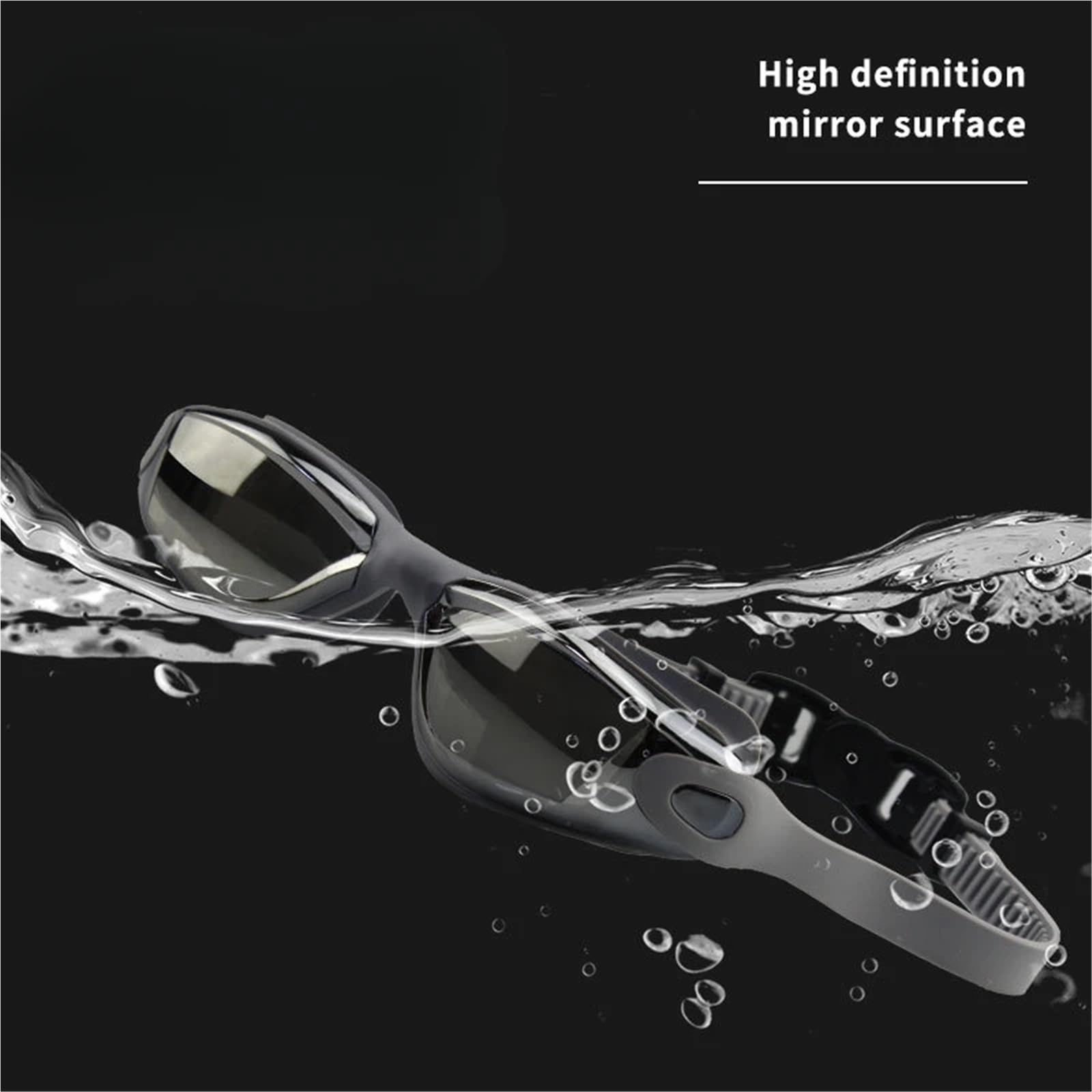 Gafas de natación antivaho Para Deportes | For Adultos Con Gorro De Silicona Y Juego De Gafas De Natación.