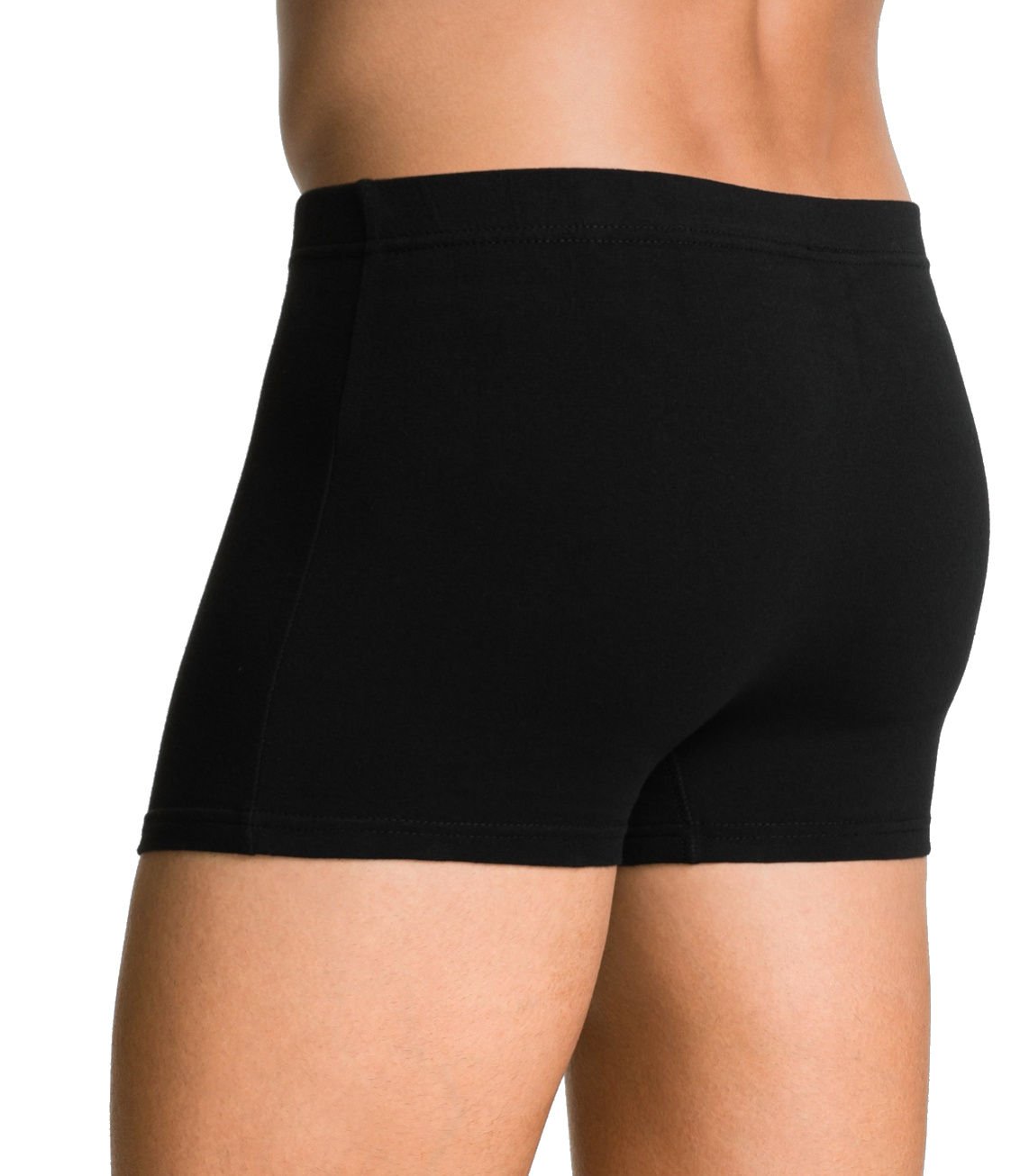 6er-Pack Herren Boxershorts Ben Boxer aus Baumwolle Herrenslips Jersey Unterhosen Männer Unterwäsche, schwarz, Größe 10=4XL