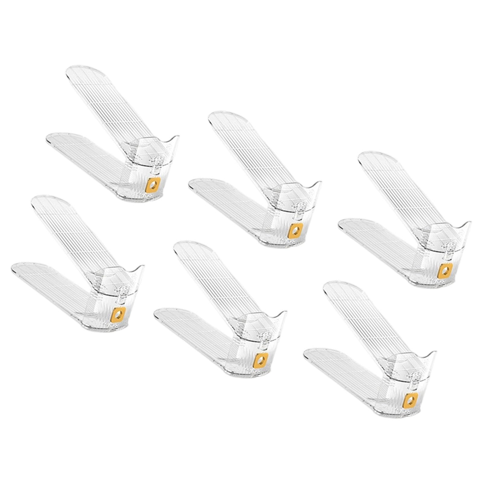Buxuaaaa Clear Flexible Shoe Rack Layout‌ Modifiable 3.35 Height Panes Dense Footwear Arrangement Structure Shoe Storage Rack