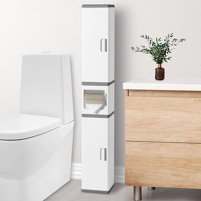 Buy Fowooyeen Small Bathroom Storage Toilet Paper Holder with