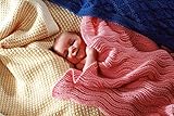 Fiber Trends Knitting Pattern CH-23 Easy Knit Baby Blankets Collection 1