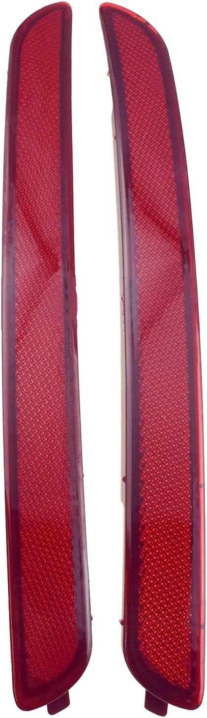 Generic Left & Right Rear Bumper Reflector Cover for KIA RIO Sedan 4 Doors 2012-2015 92405-1W000 92406-1W000 924051W000 924061W000