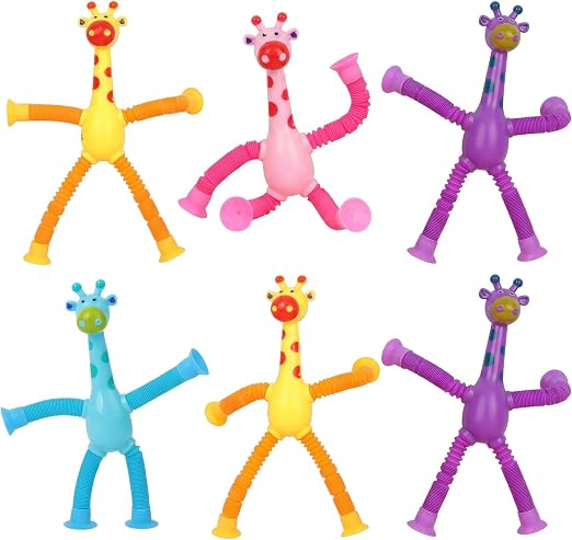GWEOR GWEOR Tubes Sensoriels Girafe Télescopiques