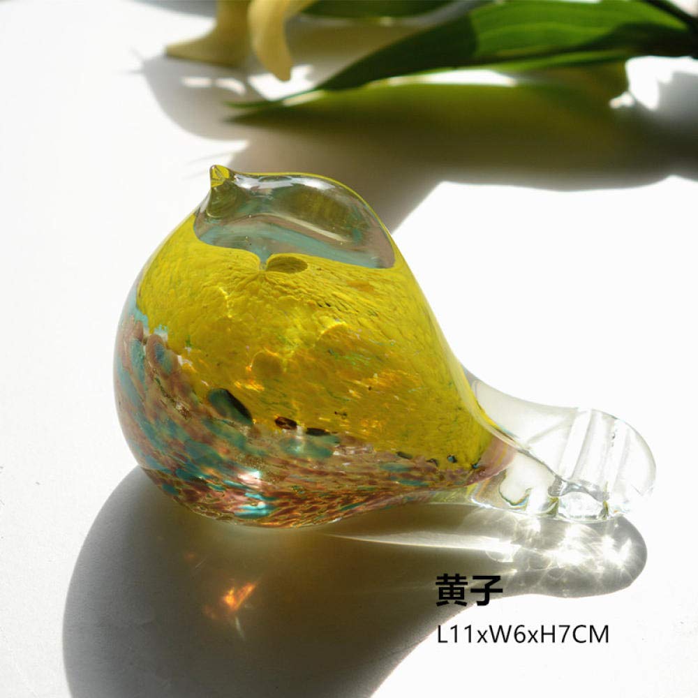 Figuras, adornos de coche, estatuas, decoraciones de pasteles, decoraciones de mesa, esculturas, estatua, adornos, pájaros de cristal, pájaros, regalo de cumpleaños, boda, regalo de pareja, papel crea