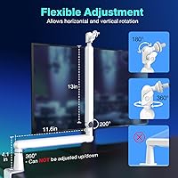 Vista 5 de FIFINE Soporte de Brazo Articulado para Micrófono, Soporte de Brazo de Micrófono de Perfil Bajo, Brazo Articulado de Micrófono para Podcast