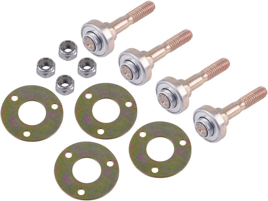 eastar 4 Set of Furniture Rocking Chair Bearing Connecting Piece Screws Bolts Kits Accessories