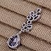 Yazilind Chandelier Leaves Silver Plated Teardrop Cubic Zirconia CZ Flawless Post Dangle Earrings