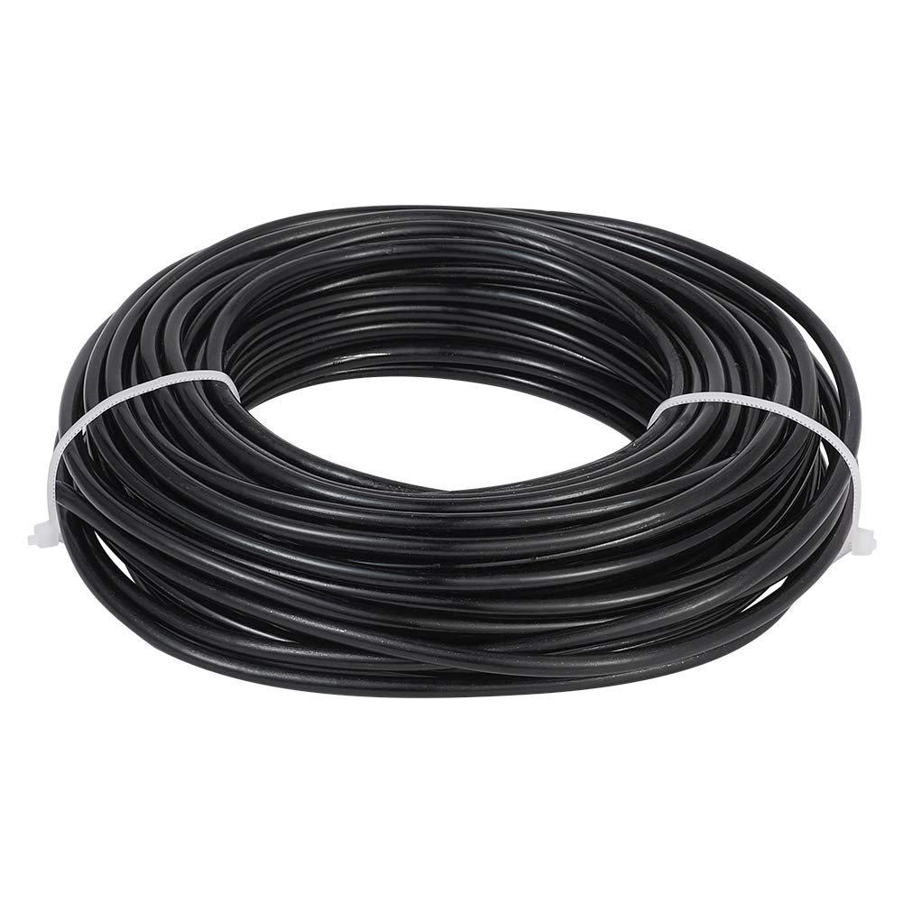 9 Gauge 3 mm aluminium ambachtelijke draad, 50 voet buigbare metalen draad voor beeldhouwen, fiets modellering skelet knutselen bloemen maken, sieraden maken, draad weven en wikkelen (goud