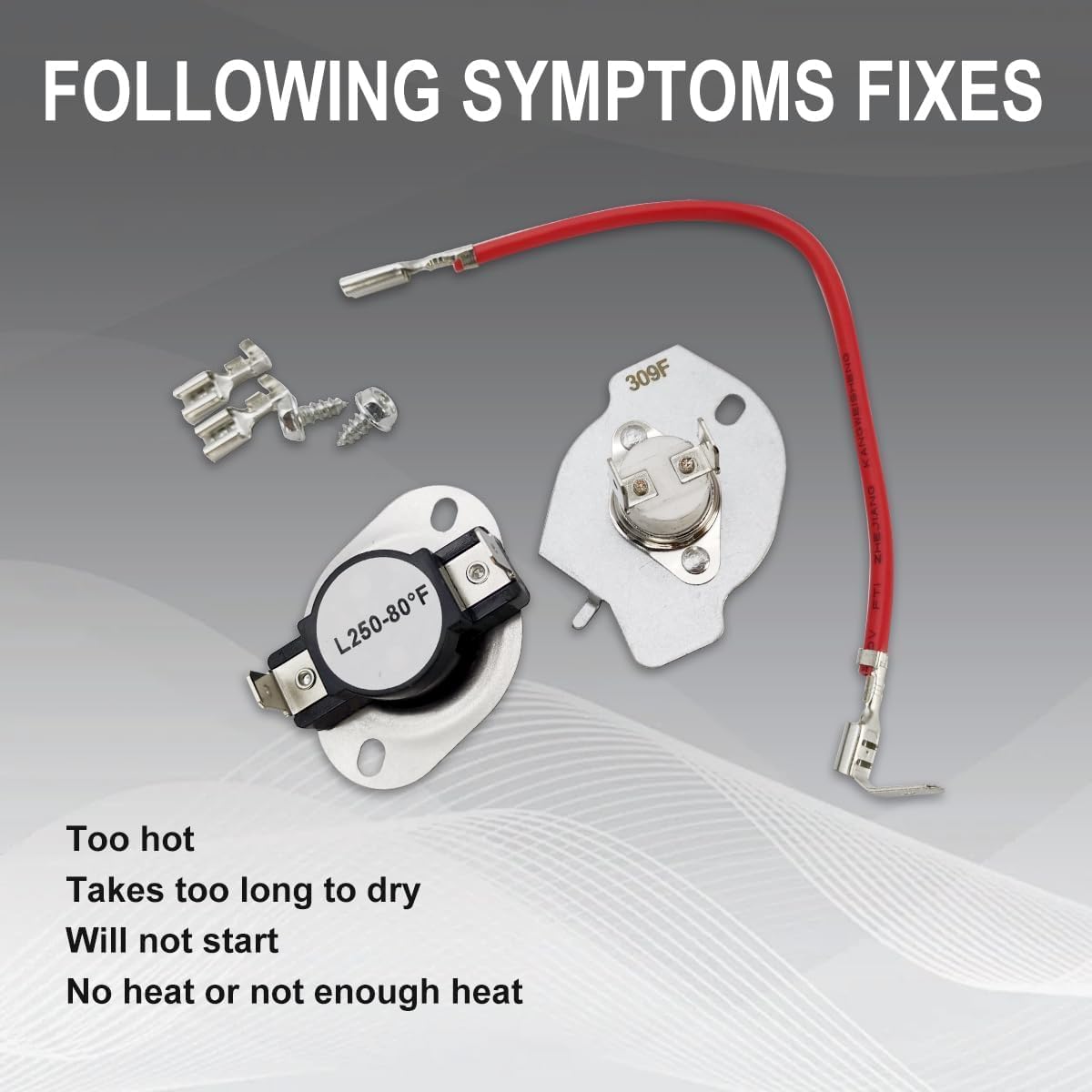 279816 Dryer Thermal Cut-off Kit(Pack of 10) Replacement Part