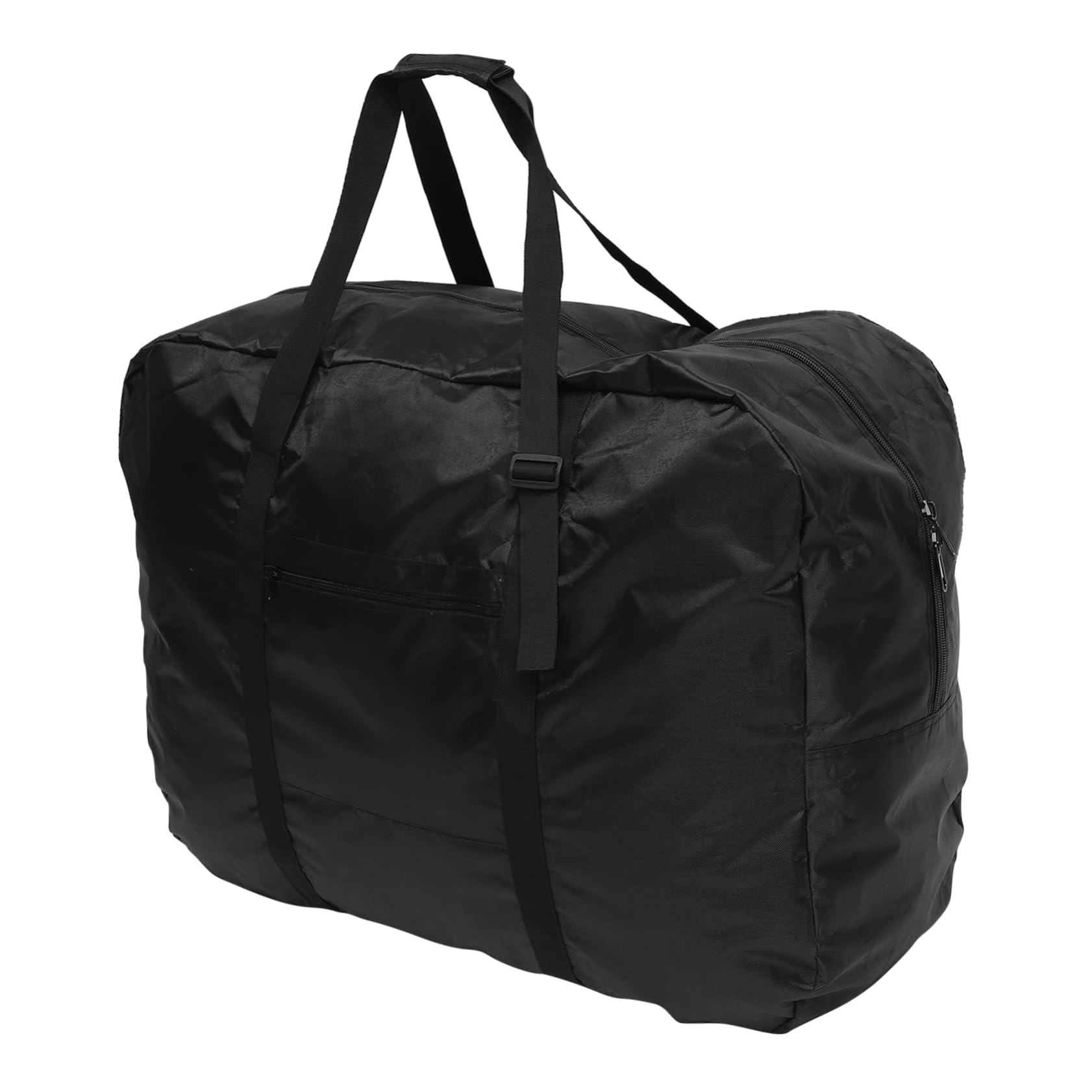 TOYANDONA Borsa Trasporto Bici Pieghevole Nera in Nailon, Grande capacità