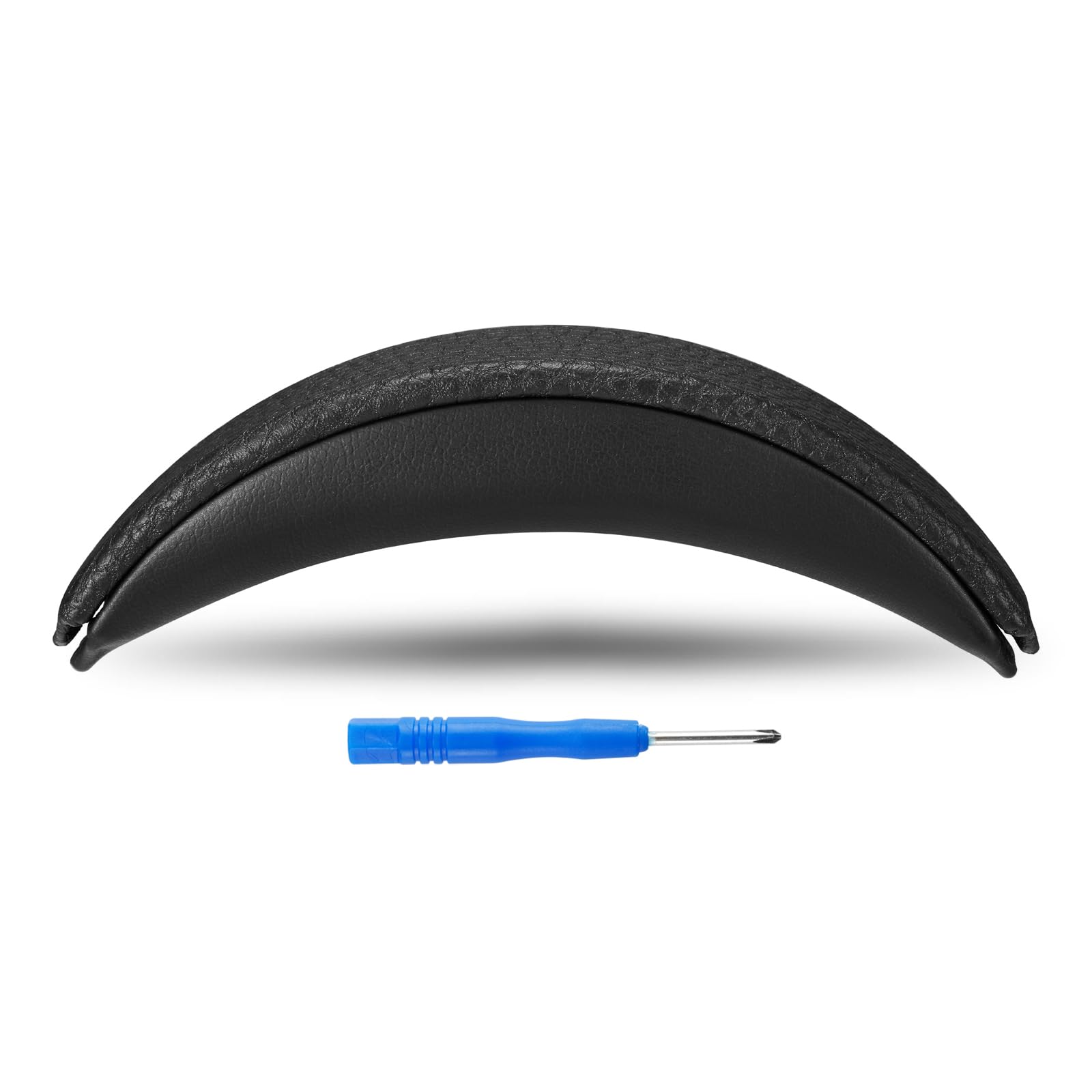 Replacement QC3 Headband pad Cushion Compatible with Bose QuietComfort 3 (QC3), On-Ear 2 (OE2) and SoundTrue On-Ear Headphones (Black). Easy DIY Fit | Extra Thick | Premium