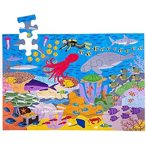 Bigjigs Toys Under the Sea Jigsaw Puzzle Cover