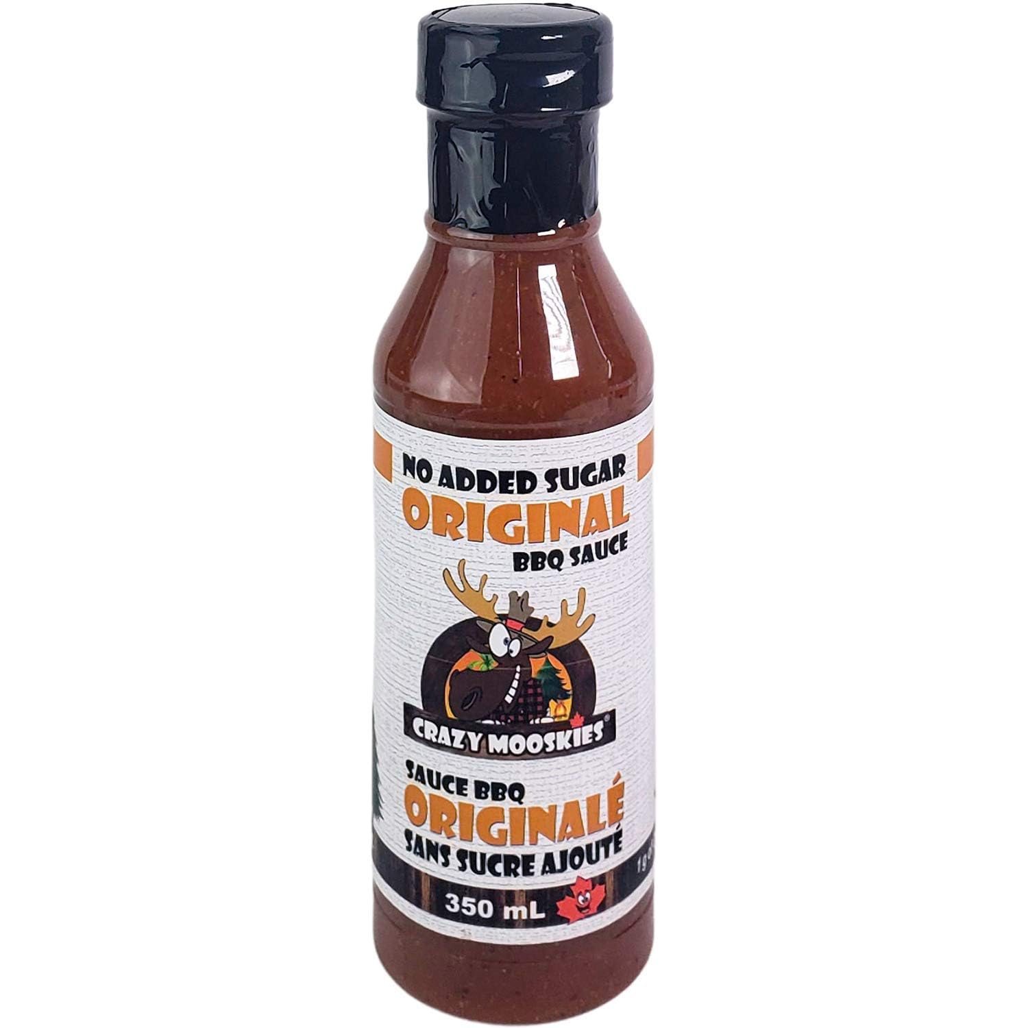 CRAZY MOOSKIES Original BBQ Sauce, 350 ML