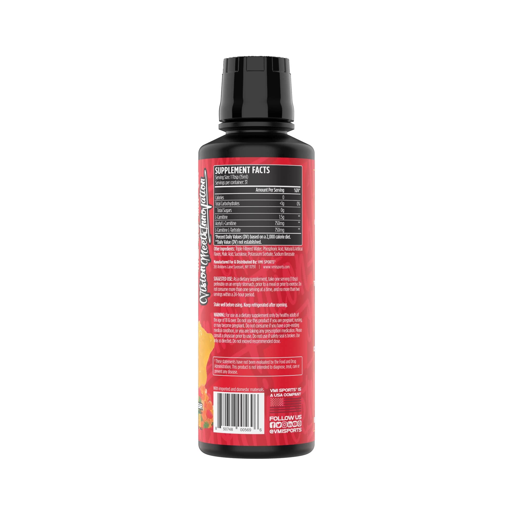 Amazon.com: L-Carnitina 3000 Líquido | Suplemento de carnitina de 3000 mg |  Cero calorías cero azúcar Keto apto para hombres y mujeres - Gran sabor