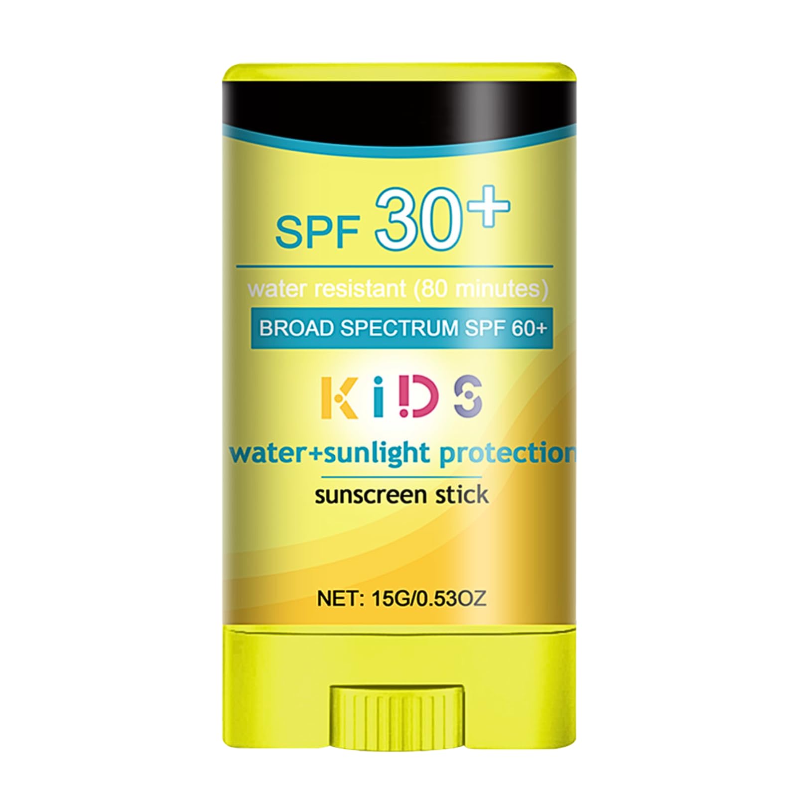 Sun Cream SPF 30+, Natural Sunscreen Stick with Broad Spectrum SPF 30+, Sunblock Stick for Face Body, Waterproof Suncream Factor 30, Sun Stick SPF 30+, UVA/UVB Protection, Residue-Free