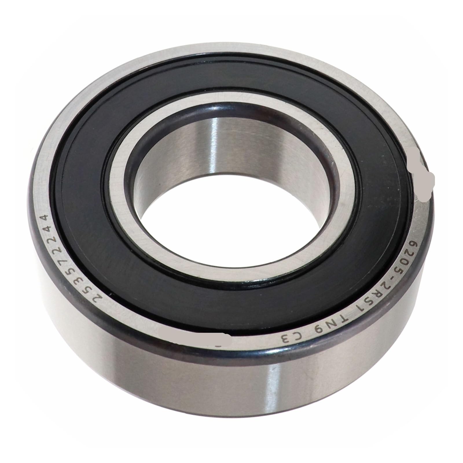 5 Pcs 6205-2RS1 TN9 C3 25x52x15mm Deep Groove Ball Bearings, Single Row Rubber Sealed(6205-2RS1 TN9 C3)