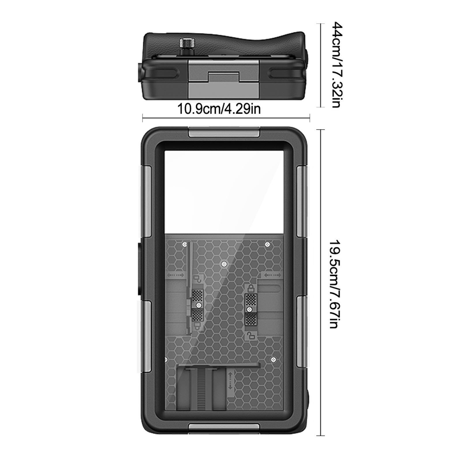 DOITOOL Custodia Galleggiante Per Telefono Borsa Stagna Set Da 4 Pezzi Custodia Per Telefono Con Schermo Touch Per Spiaggia Pesca Nuoto Canottaggio Casuale - Foto 7