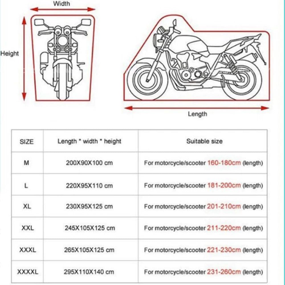Housse Moto, pour Harley Davidson Sportster S 2022-2024 Housse Moto Imperméable, Housse Moto Exterieur Etanche Hiver Eté 210D Oxford avec Trou de Serrure,F-XXXXL