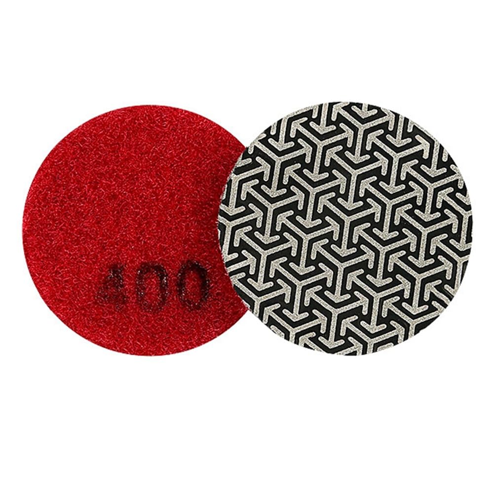 Littimoon Polishing Pad Tile Glass Grinding Disc Tile Glass Deburring Disc Polishing Pad P400