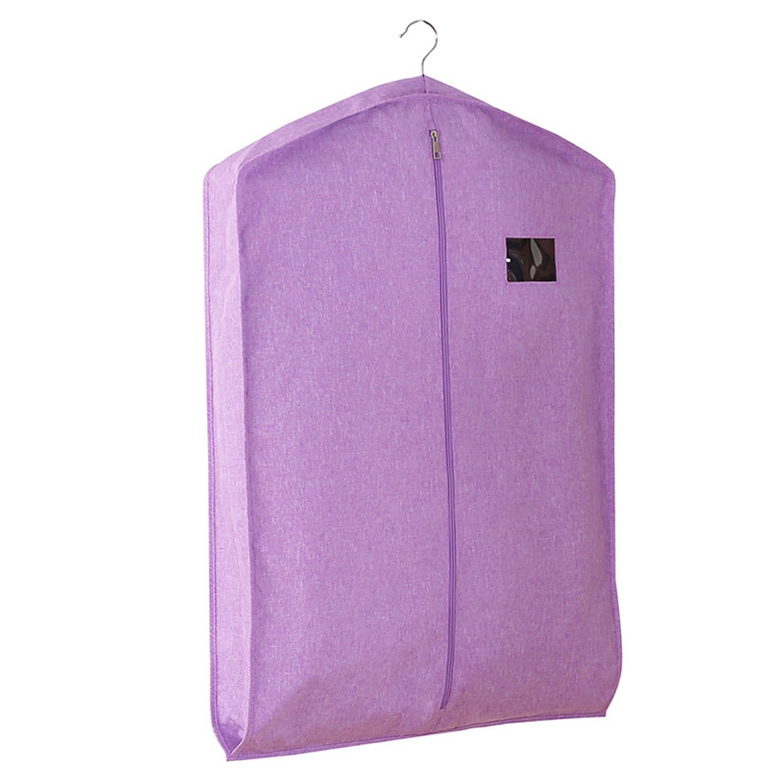 Garment Bags for Hanging Clothes Oxford Cloth with Visible Window