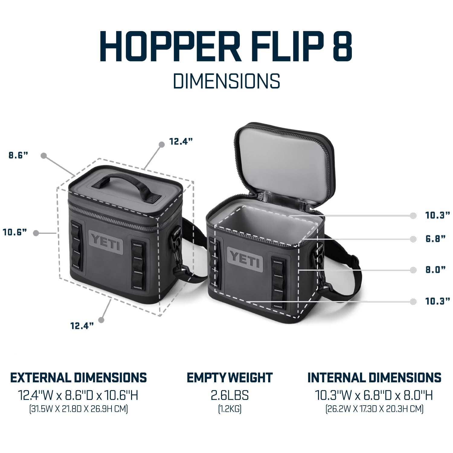 YETI Hopper Flip 8 Portable Cooler, Wetlands Camo