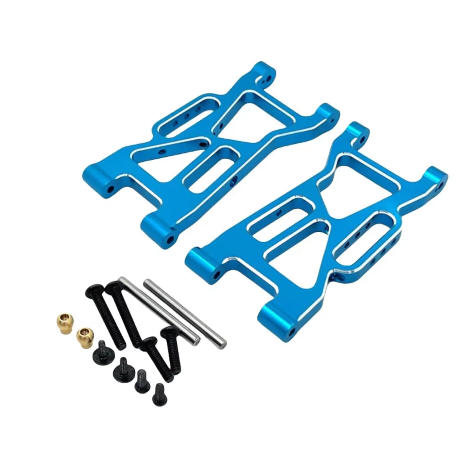 Compatible With MJX 10208 V2 1/10 Remote Control Car Upgrade Modification Accessories Parts Metal Front Lower Arm Components