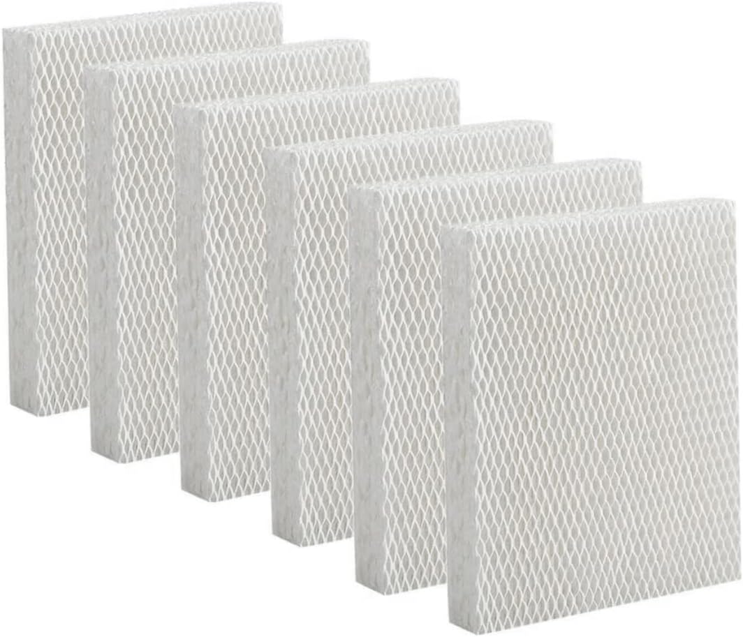 Filter for Humidifier, 6 Pack Humidifier Wicking HFT600 Filter Replacement Compatible with Hev615, HFT600