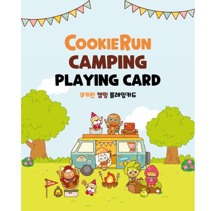 Amazon.com: JL Corp. Cookie Run Camping Playing Card（PVC） : Toys