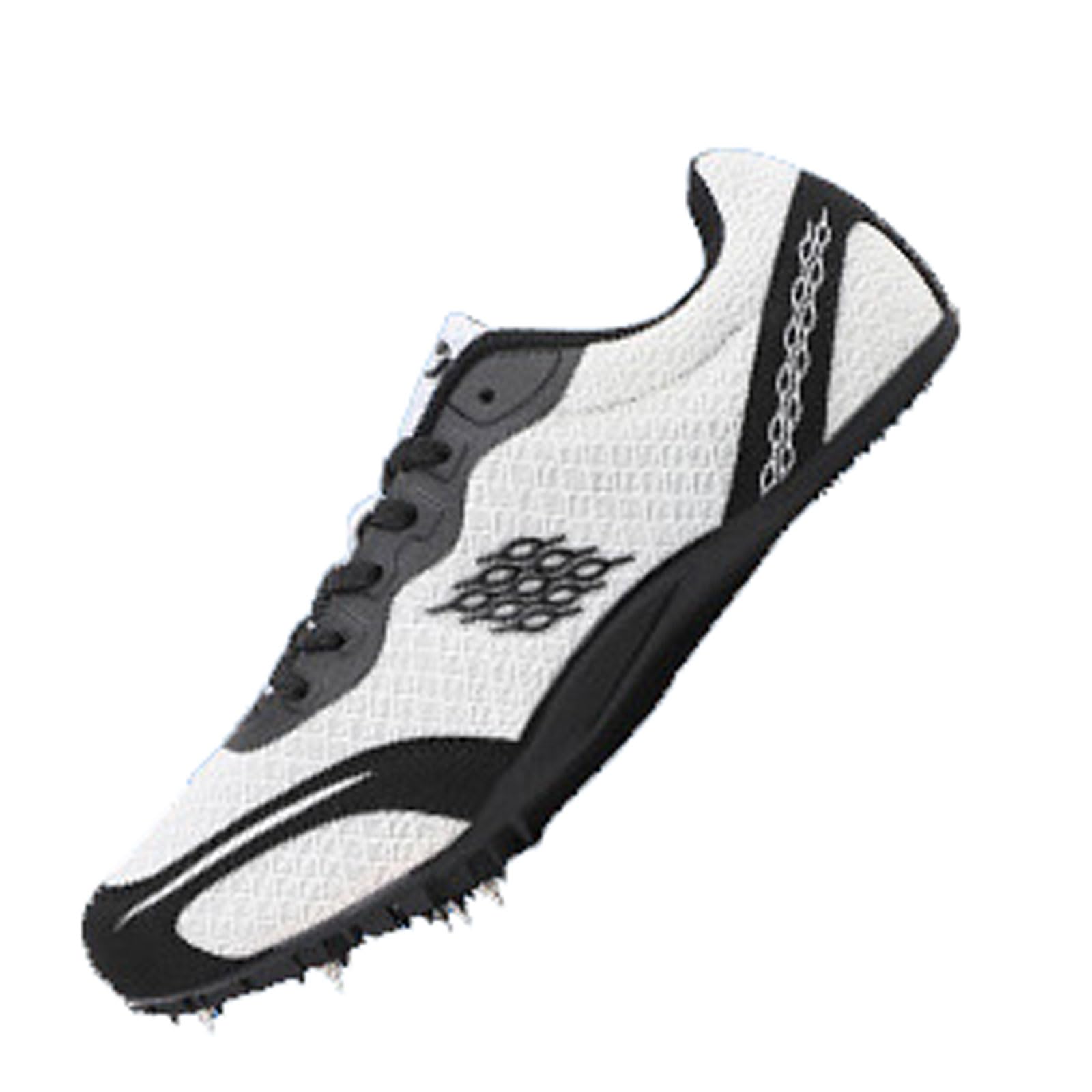 Zapatillas Clavos Atletismo,Zapatillas Correr con Clavos,Zapatos con Clavos Deporte Corriendo,Resistencia Al Desgaste,Antideslizantes，MáS Adecuado para Velocidad